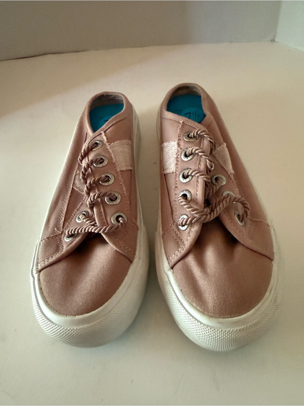 Blowfish Malibu Laney Tan/Blush Women's Platform Sneakers Women’s 7.5
